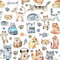 ti-flair 20 Servietten Lustiges Leben von Katzen | Tiere | Tiermotiv | Tischdeko | Decoupage | Serviettentechnik 33x33cm