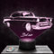 Nachttischlampe - Touch-Nachtlicht Auto Bel Air 3D-LED-Lampe Illusion, Geschenkidee Weihnachten Geburtstag Junge und Mädchen Nachttischlampe Kinder- oder Erwachsenenzimmer
