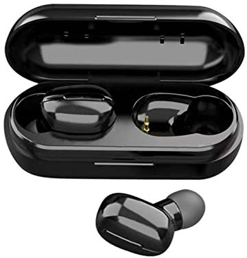 Sprachübersetzer-Ohrhörer, 84 Sprachübersetzer Wireless BT Echtzeit-Sprachübersetzungsgerät mit Lautsprechern, APP, Übersetzer-Kopfhörer für das Lernen auf Geschäftsreisen (Schwarz)