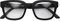 LONDON MOLE Brillen | Heikle Lesebrille | Rechteckige Gläser | Coole Leser | Stilvolle Lesebrille | Herren Damen Unisex | Federscharniere | Mattschwarz | +2,5 Vergrößerung