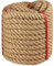 Verdrehtes Manila-Seil, 3,8 x 30,5 m, Juteseil aus natürlichem Hanf, für Docks, Geländer, Klettern, nautische Landschaftsbau, Handwerk, Tauziehen, Marine, Spanngurte und Hängematte, Heimdekoration