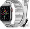 SITAFU Cinturino Compatibile con Apple Watch 41mm 40mm 38mm per Donna e Uomo, Acciaio Inossidabile in Metallo per Serie 8 7 6 5 4 3 2 1 SE