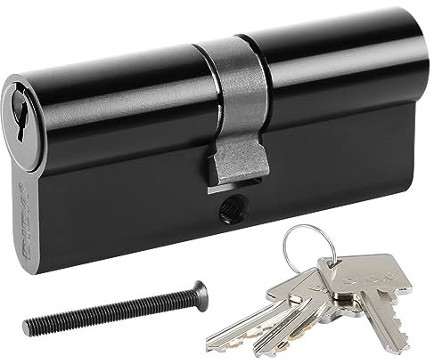 DIDA® 70mm Euro Barrel UPVC Door Lock with 3 Keys High Security Nickel Cylinder