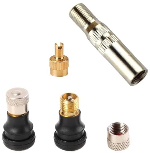 aibiku Schlauchlose Ventile für Xiaomi M365, Pro, Pro2, 1S, für Ninebot G30, Ventilverlängerungsadapter für Roller, Fahrrad, Autos, Roller Zubehör