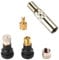 aibiku Tubeless Valves for Xiaomi M365, Pro, Pro2, 1S, for Ninebot G30, Valve Extension Adapter for Scooter, Bike, Cars, Scooter Accessories