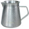 Erkundpresso Jarra para Leche 600 ml, Jarra para Leche de Acero Inoxidable, Jarra para Leche Pour Over, Jarra para Espumar Leche para Cappuccino y Latte, Jarra Barista de Acero Inoxidable, Plata Mate