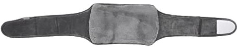 Funda de Cintura para Botella de Agua Caliente, Bolsa de Agua Caliente Gruesa, Cinturón de Cintura, Felpa Portátil Lavable Gris Oscuro para Oficina