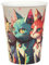 SANTEX 8482-99, Lot de 10 Gobelets Manga 27cl