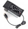 TOYANDONA Préampli Égaliseur Bandes pour Guitare Acoustique avec Pickup Piezo Amplificateur Noir pour Guitares Folk Et Classiques