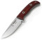 LO TRINCO YO Muela HUSKY-11RM.D hoja de acero Sandvik RWL34 de 11 cm y empuñadura de micarta blanca, negra y rosewood para Caza, Pesca, Supervivencia y Bushcraft