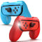 GAMSURFING Griffe für Nintendo Switch Joycons/Switch OLED Controller Spiel Zubehör mit Joy-Cons Handheld Joystick Fernbedienung Halter Controller Kit für Nintendo Switch, 2 Packs