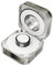 kwmobile TPU Case kompatibel mit Samsung Galaxy Ring Hülle - Schutzhülle für Smartring - Smartring Box Schachtel - Transparent Schwarz