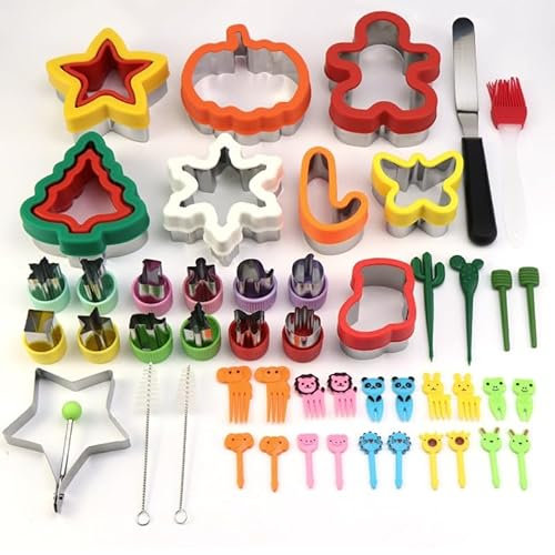 Cortadores de galletas de Navidad, cortadores de galletas con agarre cómodo, moldes para hornear, suministros decorativos para fiestas, cortadores de acero inoxidable, formas de Navidad para Navidad