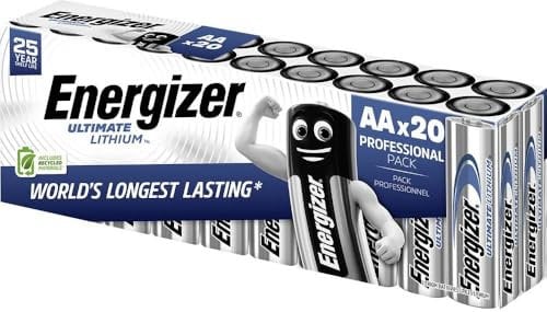 Energizer Ultimate FR6 Batteria Stilo (AA) Litio 3000 mAh 1.5 V 20 pz.
