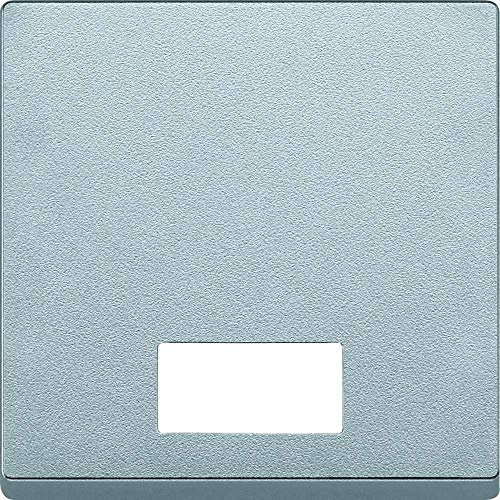 Merten Abdeckung Wechselschalter System M Aluminium 433860