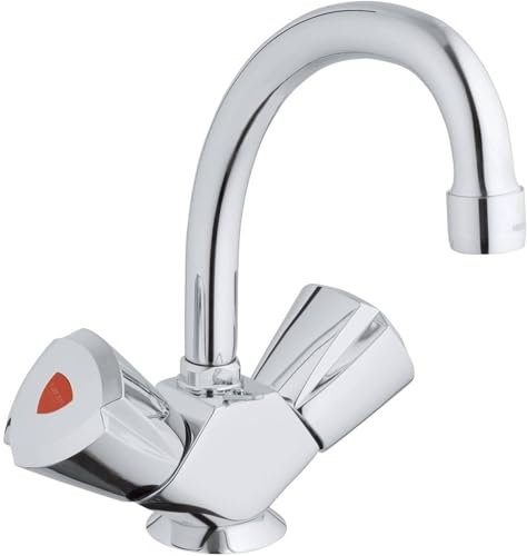 GROHE Costa trend Zweigriff Waschtischbatterie mit Kette 21102000
