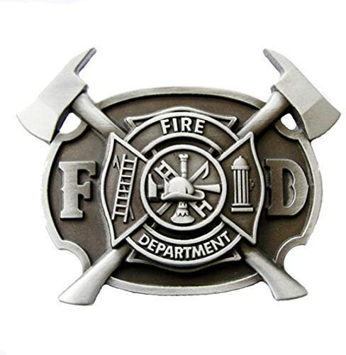 Piratenladen Buckle Fire Department, Feuerwehr, USA - Gürtelschnalle