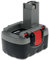 Batteria per Bosch Trapano avvitatore GSR 14,4VE2 O-Pack Cellule giapponesi, 14,4V, NiMH