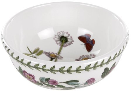 Portmeirion Botanic Garden Salatschüssel aus Steingut, Gänseblümchen, 14 cm, 347 ml