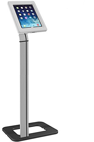 Maclean MC-645 - Soporte de Suelo para Tablet iPad 2/3/4/Air Galaxy 9.7”-10.1” con Estuche antirrobo