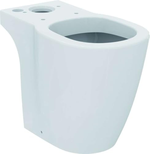 Ideal Standard Connect Freedom E607001 WC-Becken zum Aufstellen, erhöhter Komfort, hohe Sitzhöhe, 48 cm, Zugänglichkeit, PMR und Senioren, Weiß