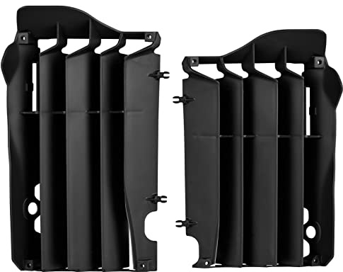 Polisport Radiator Louvers (Black) Compatible With 14-17 HONDA CRF250R