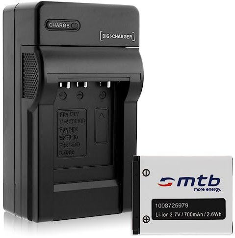 Batería + Cargador (Coche/Corriente) para Medion/Rollei/Tevion/Traveller... - Ver Lista!