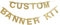 SUNBEAUTY Personalised Banner Customizable Letters Symbols Banner DIY Welcome Banner Letter Banner Gold for Christmas Birthday Wedding Valentine's Day Baby Showers Photo Props Family Party Decor