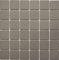 MosaikflieseQuadrat uni grau unglasiert rutschhemmend R10 Keramik rutschsicher trittsicher anti slip rutschfest, Mosaikstein Format: 46,5x46,5x5 mm, Bogengröße: 291x291 mm, 1 Bogen/Matte