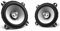 KENWOOD, Sistema di altoparlanti KFC-S1056 serie Stage Sound, Potenza di picco 220W, montaggio a filo, doppio cono, Cono del woofer da 10cm in Polypropilene, Nero