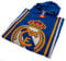 RealMadrid Poncho, Strand, Baumwolle, Freizeit- und Sportbekleidung, Kinder, Unisex, Mehrfarbig (Mehrfarbig), Einheitsgröße