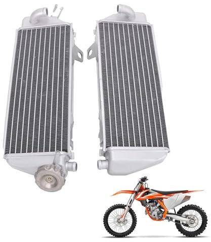 AnXin Radiatore Radiatori Aluminum Fit per EXC XC-W 250 300 350 450 500 SX SX-F Factory Editon EXC-F XC XC-F XC-W 2016 2017 2018 Moto Cross