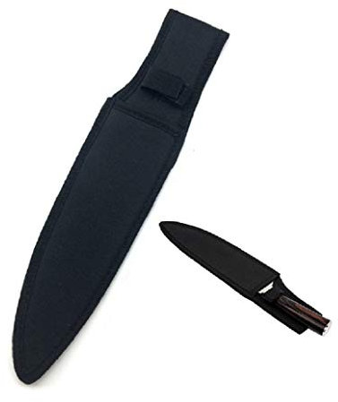 Morodo 9~10 Gaine de Couteau à Bœuf (Nylon Noir) sans Lame