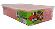 Lenguas de fresa 200 unidades tarro