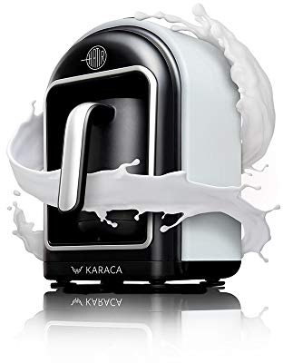 KARACA Hatir Mod Machine à café turque Ice Blue pour 5 personnes, machine à café, moka turc avec lait, chocolat chaud, café instantané avec du lait, réchauffer le lait