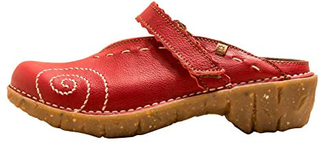El Naturalista Damen Clogs Yggdrasil, Frauen Slipper,Wechselfußbett,schluepfschuhe,Slides,Slip-ons,Backless Slipper,Tibet,36 EU / 3.5 UK