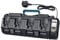 YEX-BUR 4-Ports Battery Charger Compatible with Dewalt 18V 20V Li-ion Battery, Fast Charging Station with 2 USB Ports 5V 2.1A