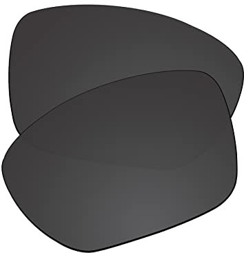 EZReplace Lentes de repuesto para gafas de sol Oakley TwoFace XL OO9350 (lentes polarizadas), se adapta al marco Oakley TwoFace XL (negro carbón)