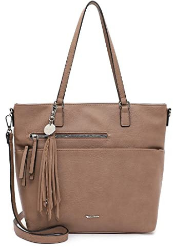 Tamaris Shopper TAS Adele 30485 Damen Handtaschen Uni lighttaupe 911
