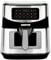 GEEPAS Digital Air Fryer | Vortex Technology 9.2L Basket LED Touch Display 60Min Timer 9 Preset Max 200°C Temperature | Viewing Window Family Size | Oil-Free Cooking with 70% Less Energy 1800W