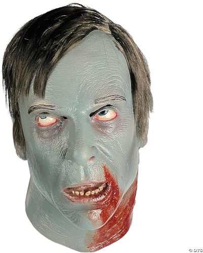 Trick Or Treat Studios Dawn of the Dead Flyboy Zombie Mask, Officially Licensed - Horror - Mask - Unisex Adults