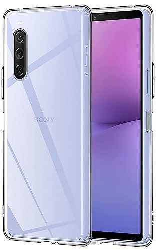 CoolGadget für Sony Xperia 10 V Zero Case, ultradünne Soft Hülle aus TPU, kaum sichtbar & leicht, kompatibel mit Sony Xperia 10 V (6,1 Zoll)