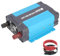 SolaMr 300W Wechselrichter Reine Sinuswelle 24V DC zu 220/230/240V AC Konverter mit USB 1 A Ladeanschlüssen und AC Ausgängen für Fahrzeugmontierte Systeme und Heimsysteme - 300W
