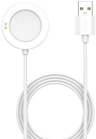 Caricabatterie per Xiaomi Watch 2 Pro H1 S2 Dock di Ricarica Wireless con Cavo di Ricarica da 3,3piedi/100cm - Accessori per Orologi Intelligenti (bianco)