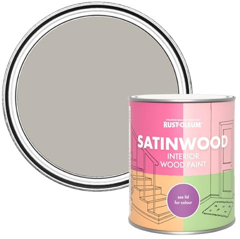 Rust-Oleum Brown Satinwood Interior Wood Paint - Gorthleck 750ml