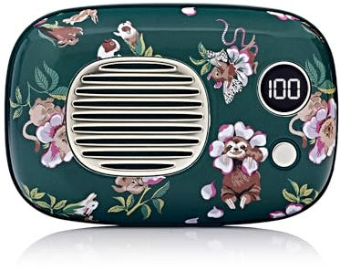 VQ Rechargeable 10,000mAh Power Bank Hand Warmer, Mobile Phone Portable Charger & Pocket Heater, Powerbank HandWarmer Battery Pack for Indoor, Outdoor Sports, Camping - Cath Kidston Little Guy