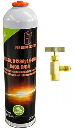 Kältemittel R12 370g Ersatzgas für Autos bis 1994 - ersetzt 1100g R12