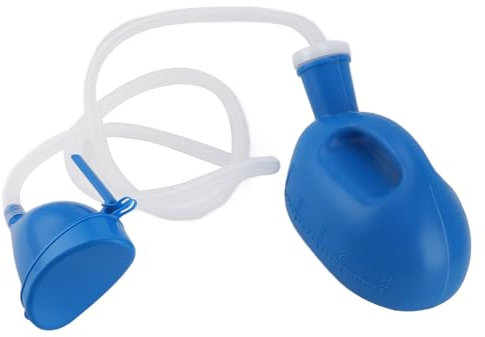 TARSHYRY 2000-ml-Urinale für Männer, Weibliche Urinale, Urinale für Frauen, Unisex-Töpfchen mit Versiegeltem Deckel, Langes Rohr, Weicher Mund