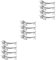 Cabilock 12pièces Support Alliage pour Baguettes Porte-Couverts Pratiques Élégants pour Décoration De Table Baguettes Cuillères Fourchettes