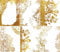 Gold Overlay Frames Rice Paper, 20 x 26,6cm (6pc) - 6 Designs for Scrapbooking Cards Crafts, Decoupage by CRAFT KREATIVELY